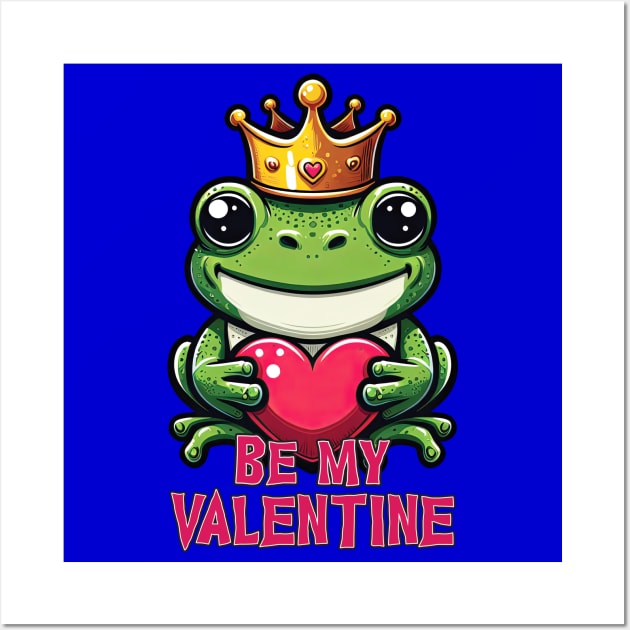 Frog Prince 30 Wall Art by Houerd